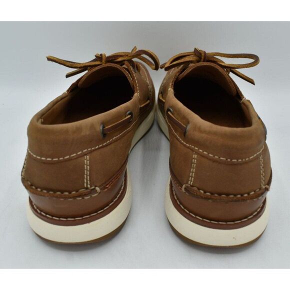 Johnston & Murphy Mens Size 8 Bower Oiled Full Grain Leather Slip On Loafers main image 5